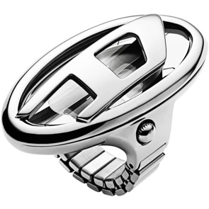 Diesel D-Era Uhrenring Silbrig