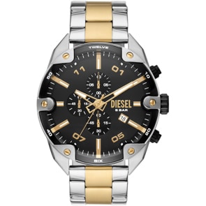 Diesel Spiked Chronographe Doré / Argenté