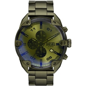 Diesel Spiked Chronograph Grün
