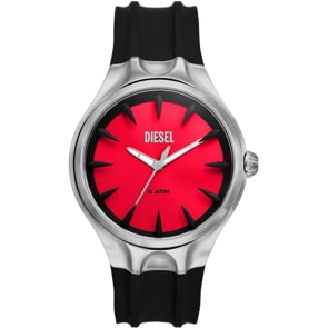 Diesel Streamline Schwarz / Silbrig & Rot