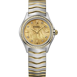 Ebel Wave Lady Diamonds Bicolor
