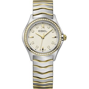 Ebel Wave Lady Diamonds Bicolore / Ivoire