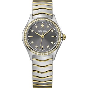 Ebel Wave Lady Diamonds Bicolor / Grau