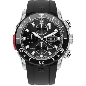 Edox CO-1 Chronograph Automatic Day-Date with Bezel Lock