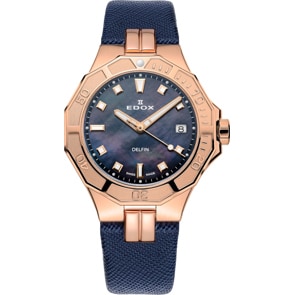 Edox Delfin Diver Date Lady