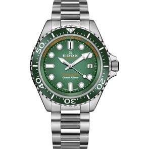 Edox Neptunian Grande Réserve Date Automatic Grün