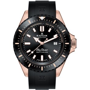 Edox SkyDiver Neptunian Automatic Rosé