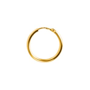 Einzel-Kreole 750/18 K Gelbgold