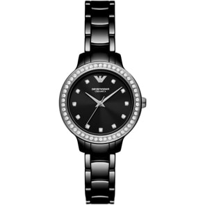 Emporio Armani Cleo Keramik Schwarz