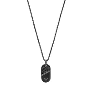 Emporio Armani Couples Collier Dog Tag Men