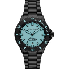 Emporio Armani Diver Sea Explorer Date Black / Blue