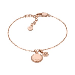 Emporio Armani Eagle Logo Armband Coin Collection Rose