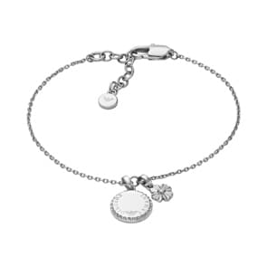 Emporio Armani Eagle Logo Armband Coin Collection Silbrig