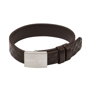 Emporio Armani Eagle Logo Lederarmband Armani Code
