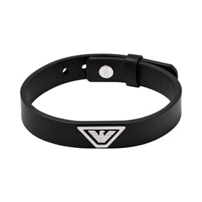 Emporio Armani Eagle Logo Lederarmband Eagle ID