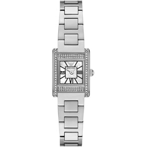 Emporio Armani Genni Silbrig 20mm