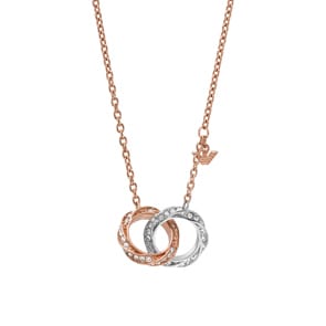 Emporio Armani Halskette Sentimental Logo Rosa