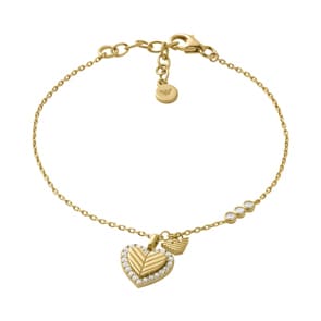 Emporio Armani Sentimental Armband Unconditional Love Goldig