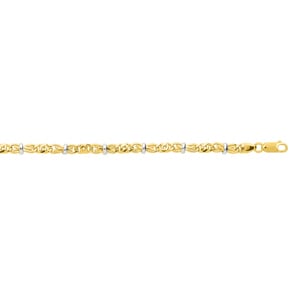 Fantasiearmband 375/9 K Gelbgold halbmassiv