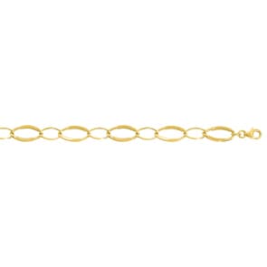 Fantasiearmband 375/9 K Gelbgold halbmassiv