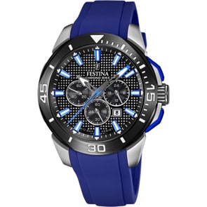 Festina Chrono Bike 2022 Blau / Schwarz