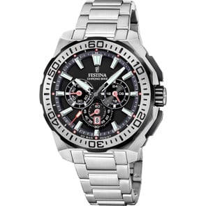 Festina Chrono Bike 2025 Schwarz / Silber