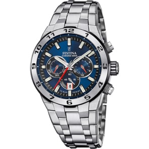 Festina Chrono Bike Blau / Silber