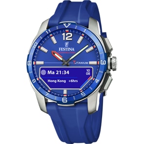 Festina Connected D Titane Bleu Ø 44 mm