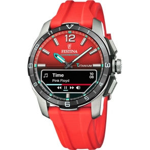 Festina Connected D Titan Rot Ø 44 mm