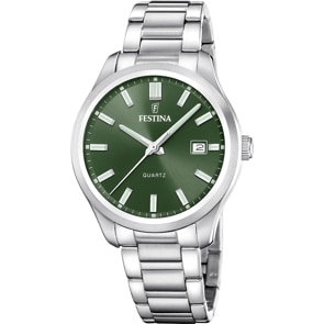 Festina Klassik Date Grün 42mm