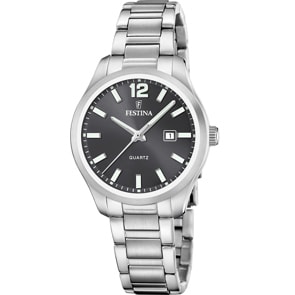 Festina Klassik Date Schwarz 34mm