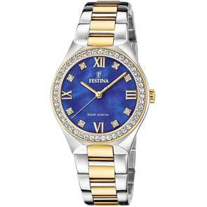 Festina Solar Energy Bicolore / Bleu 35mm