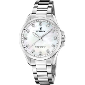 Festina Solar Energy Argenté / Nacre 34mm