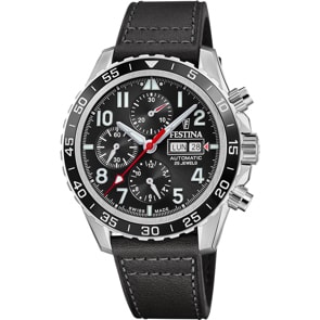 Festina Swiss Auto Sport Chrono 46 Schwarz