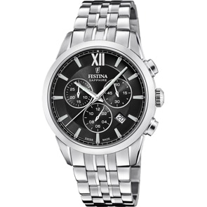Festina Swiss Chrono Schwarz 41mm