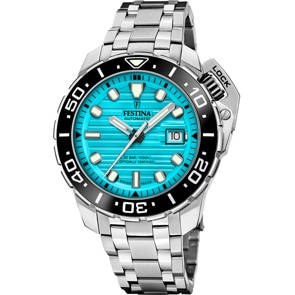 Festina Swiss Diver COSC Bleu clair