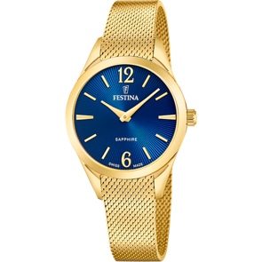 Festina Swiss Grace Gold / Blue 32mm