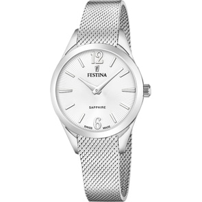 Festina Swiss Grace Silbrig 32mm