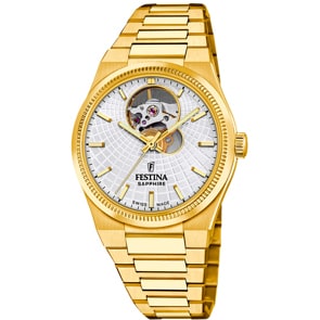 Festina Swiss Rivé Open Heart 35 Doré / Argenté