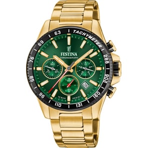 Festina Timeless Chrono Doré / Vert