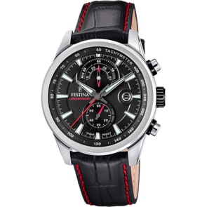 Festina Timeless Leder Chronograph 44mm