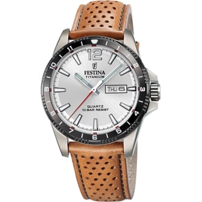 Festina Titanium Cuir Day Date 43mm