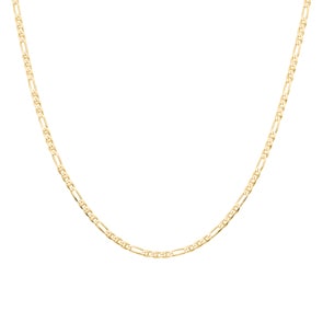 Figaro Stäbchenpanzerkette 750/18 K Gelbgold 2mm