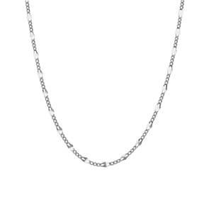 Figarokette fantasie 925 Silber 3mm