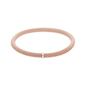 Flex-Armband 750/18 K Roségold