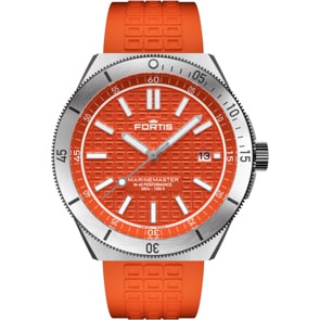 Fortis Marinemaster M-40 Amber Orange Horizon Strap
