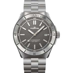 Fortis Marinemaster M-40 Rockstone Gray Block Bracelet