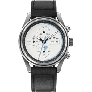 Fortis Stratoliner S-41 White Dust Aviator Strap