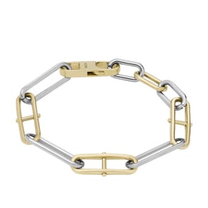 Fossil Armband Heritage D-Link Bicolor