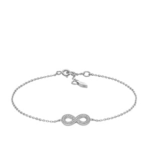Fossil Armband Sterling Infinity
